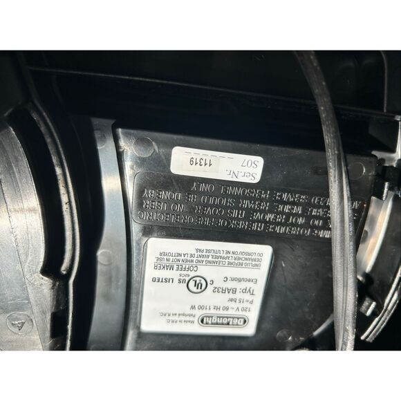 Delonghi coffee machine espresso machine retro style - Picture 4 of 5